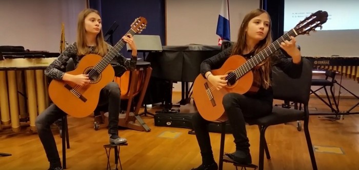 Duo gitara: Inon i Rien Međugorac / 54. državno natjecanje HDGPP